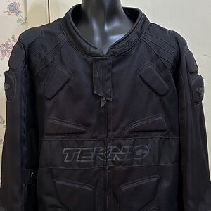 Teknic Supervent Mesh/Nylon Padded/Armored Motorcycle Jacket SZ 56 4XL